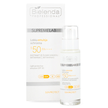 Bielenda Professional SupremeLab Sun Protect Lekka emulsja ochronna SPF 50, 50 ml