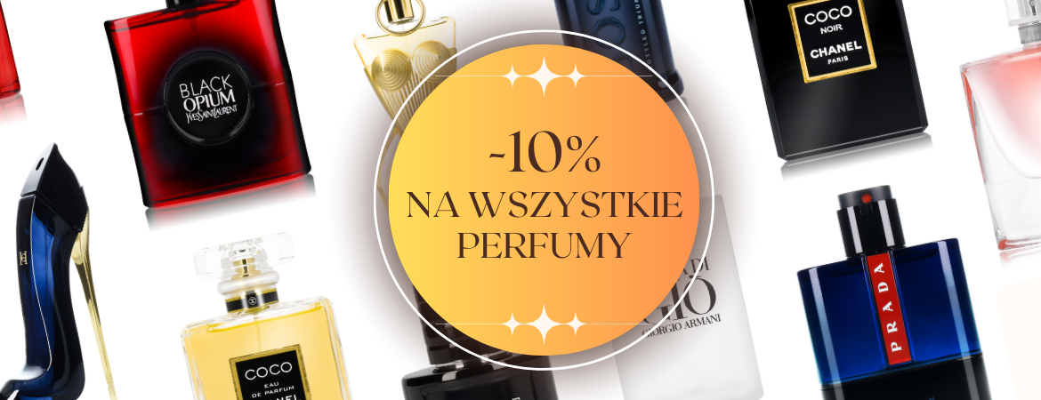 -10% na wszystkie perfumy